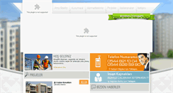 Desktop Screenshot of ceylaninsaatizmir.com