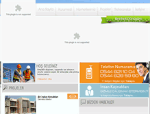 Tablet Screenshot of ceylaninsaatizmir.com